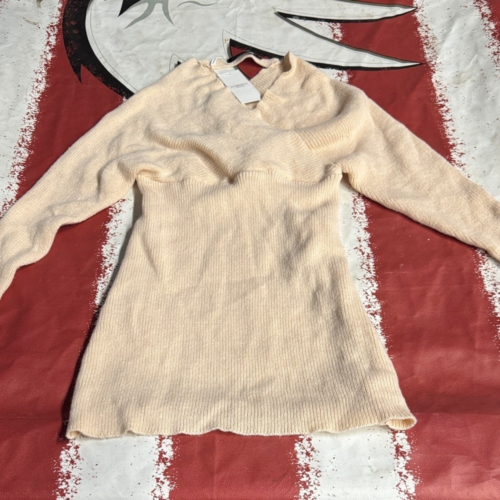 Ever Pretty Cream Long Sleeve Women’s Dress